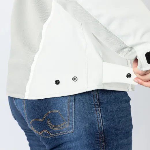 DÁMSKÁ BUNDA IXS OXY-AIR X2-351605 ŠEDÁ