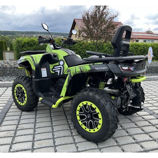 GRAPHIC STICKER KIT FOR SEGWAY SNARLER AT6-L GREEN NEON