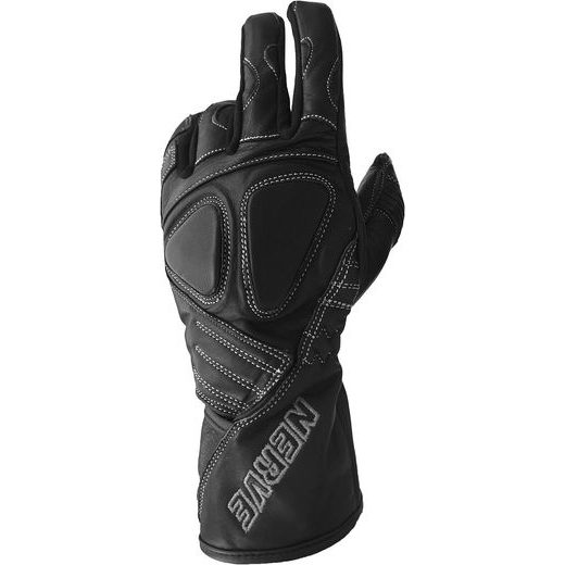 RUKAVICE NA MOTORKU NERVE DARK LEATHER
