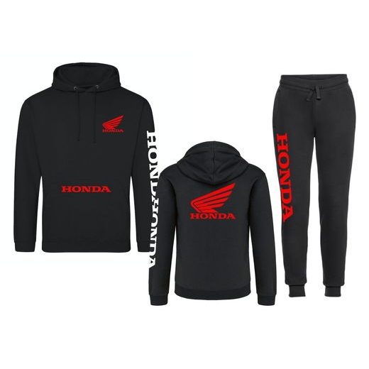 TEPLÁKOVÁ SOUPRAVA S MOTIVEM HONDA - ČERVENÁ