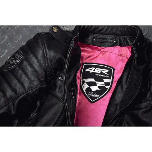 DÁMSKÁ KOŽENÁ BUNDA NA MOTORKU 4SR B - MONSTER LADY