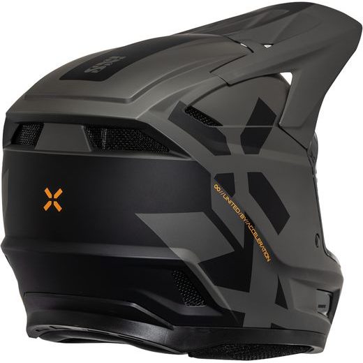 MOTOKROSOVÁ PŘILBA IXS TRIGGER MX 1.0 GRAPHIC MIPS X1-530206 MATNĚ ČERNO-ORANŽOVÁ 2XL