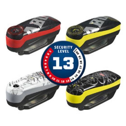 ZÁMEK KOTOUČE ABUS DETECTO 7000 RS1 FLAME BLACK