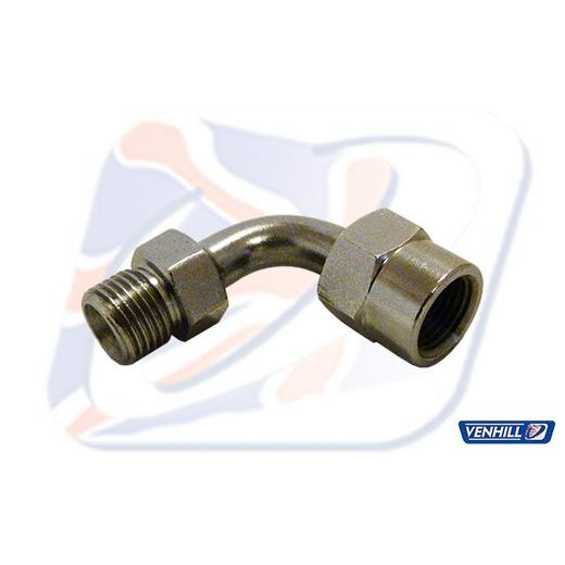 OTOČNÝ KLOUB VENHILL POWERHOSEPLUS E690 90 DEG 1/8 TH BSP CHROM