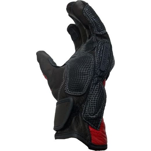 RUKAVICE NA MOTORKU NERVE KQ11 RED