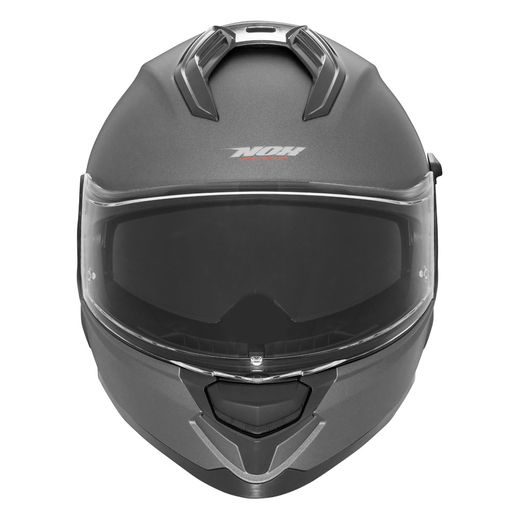 PŘILBA NA MOTORKU NOX N304S TITANOVÁ MATNÁ