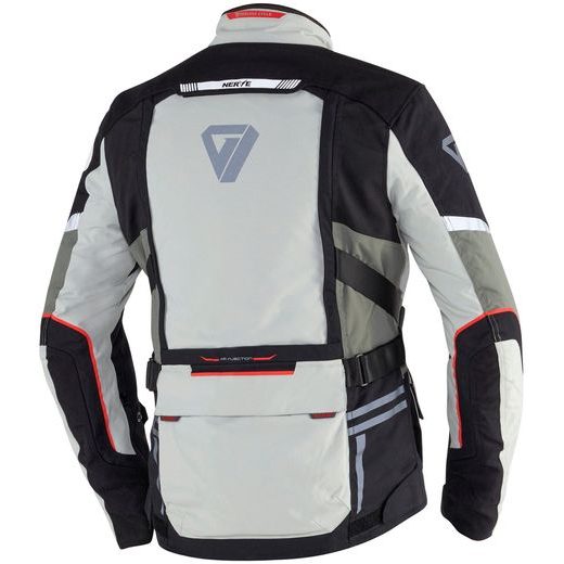 BUNDA NA MOTORKU NERVE GOLDEN TOUR BLACK/WHITE