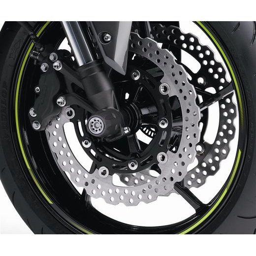 SLIDERY NA PŘEDNÍ OSU KAWASAKI