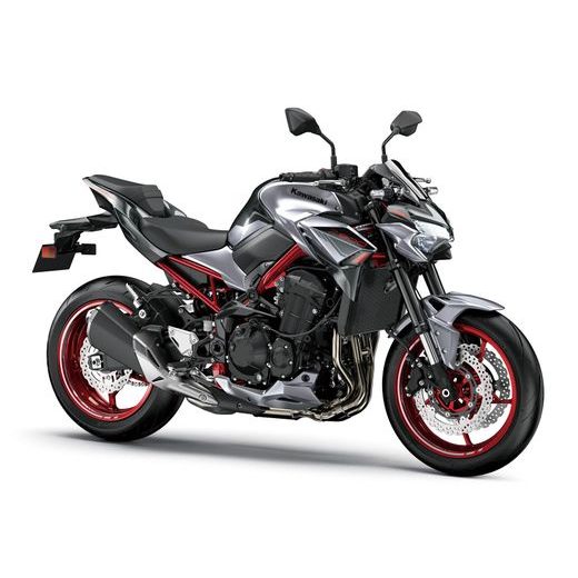 KAWASAKI Z900 METALLIC PHANTOM SILVER / METALLIC CARBON GRAY 2023