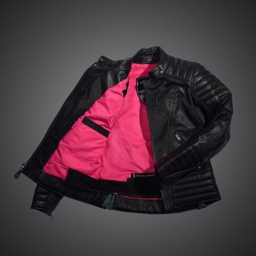 DÁMSKÁ KOŽENÁ BUNDA NA MOTORKU 4SR COOL LADY