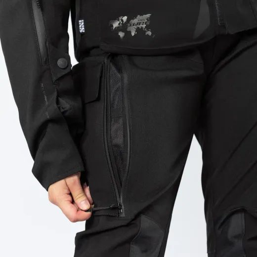 DÁMSKÉ KALHOTY S LAMINOVANOU MEMBRÁNOU IXS VENTURE-STX 1.0 X2-015605 ČERNÉ