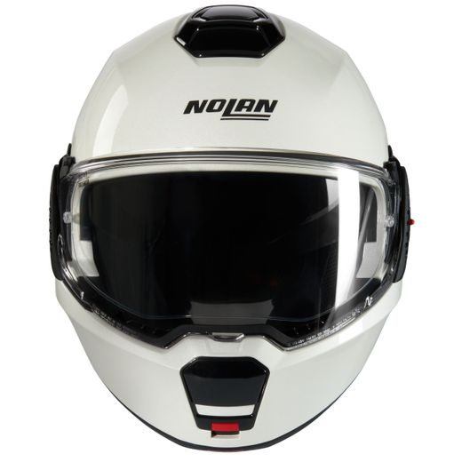 MOTO HELMA NOLAN N120-1 CLASSICO WHITE N-COM 320