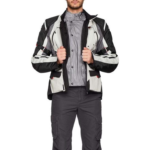 BUNDA NA MOTORKU CLOVER GTS-3 AIRBAG BLACK/GREY