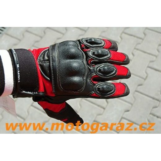 RUKAVICE NA MOTORKU NERVE SPORTY RED
