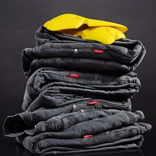 KEVLAROVÉ JEANSY 4SR CLUB SPORT GREY