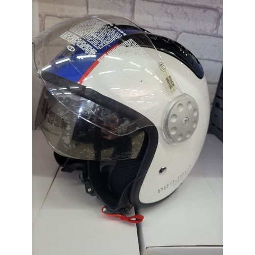 JET HELMA PROJECT PJ WHITE/BLUE/RED