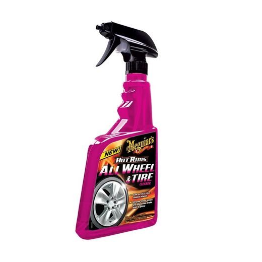 MEGUIARS HOT RIMS ALL WHEEL CLEANER - ŠETRNÝ ČISTÍCÍ PROSTŘEDEK NA KOLA 710 ML