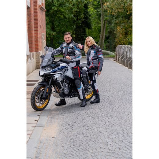 PÁNSKÉ TEXTILNÍ MOTO KALHOTY SPARK AVENGER EVO TRIKOLOR