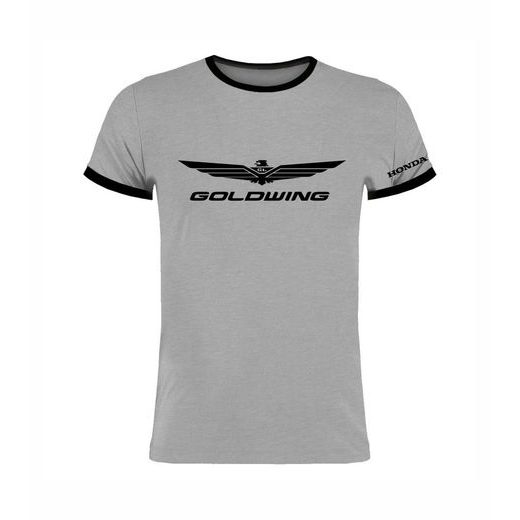 PÁNSKÉ TRIKO S MOTIVEM HONDA GOLDWING 2 - ŠEDÉ