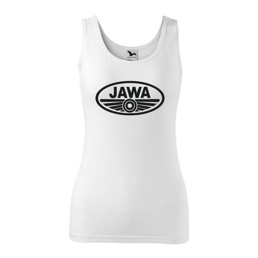 DÁMSKÉ TÍLKO S MOTIVEM JAWA - BÍLÉ