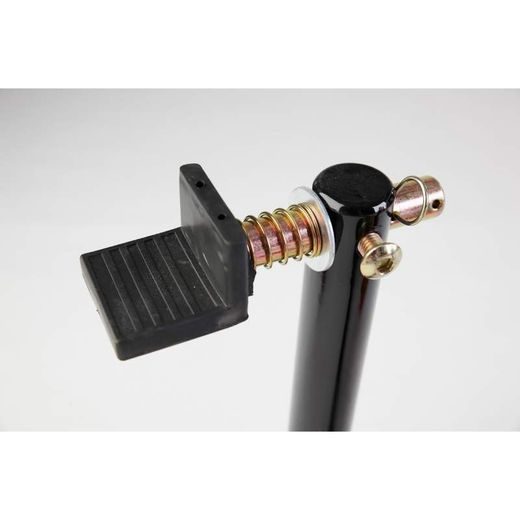 SADA 2 MOTOCYKLOVÝCH STOJANŮ BIKETEC PŘEDNÍ A ZADNÍ TYP-L