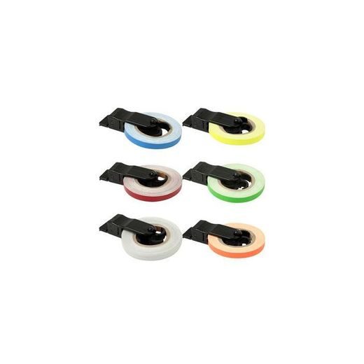 PROUŽKY NA RÁFKY S APLIKÁTOREM OXFORD BÍLÉ FLUO OF619