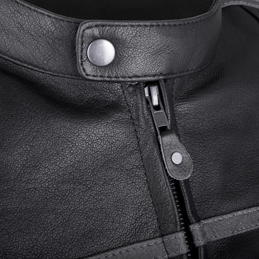 KOŽENÁ BUNDA NA MOTORKU WOLF FANTOM BLACK