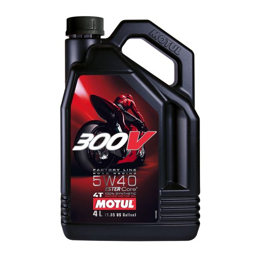 MOTUL 300V 4T FACTORY LINE 5W40 ROAD RACING 4L