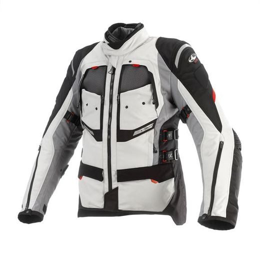 BUNDA NA MOTORKU CLOVER GTS-3 AIRBAG BLACK/GREY