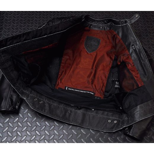 KOŽENÁ BUNDA NA MOTORKU 4SR SCRAMBLER PETROLEUM