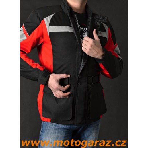 BUNDA NA MOTORKU NERVE SMART RED