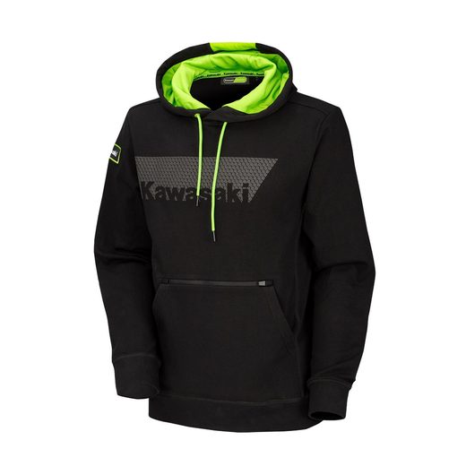 PÁNSKÁ SPORTOVNÍ MIKINA S KAPUCÍ KAWASAKI 2026
