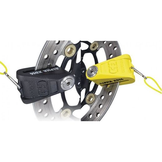 ZÁMEK KOTOUČE OXFORD ALPHA XD14 - ČERNÝ LK275