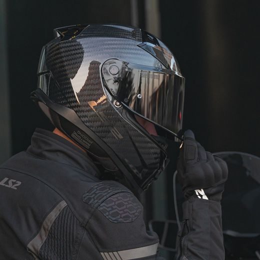 LS2 FF811 VECTOR II GLOSS CARBON-06