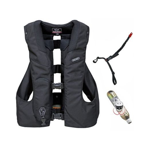 AIRBAGOVÁ VESTA HIT-AIR MLV3-H JEZDECKÁ ČERNÁ