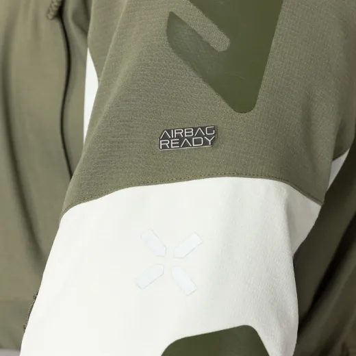 BUNDA S LAMINOVANOU MEMBRÁNOU IXS VENTURE-STX 1.0 X2-011405 ŠEDO-OLIVOVĚ ZELENÝ