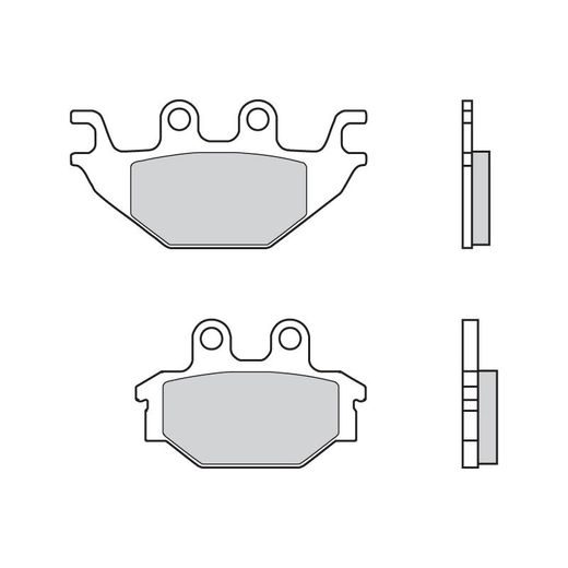 BRZDOVÉ DESTIČKY BREMBO 07GR52SD