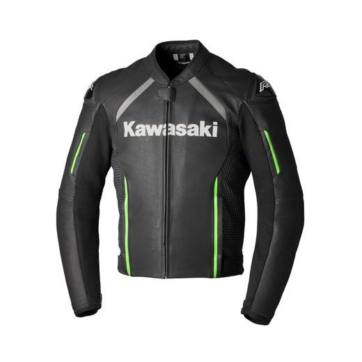 PÁNSKÁ KOŽENÁ SPORTOVNÍ BUNDA NA MOTORKU KAWASAKI RIMINI II