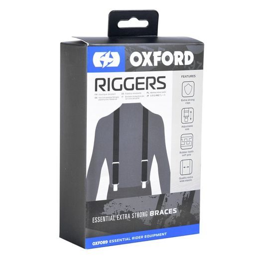 KŠANDY OXFORD RIGGERS ČERNÉ CA050