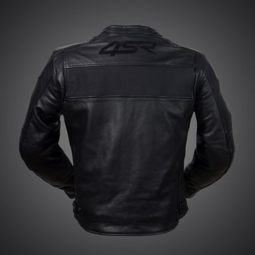 KOŽENÁ BUNDA NA MOTORKU 4SR HOOLIGAN - BLACK VELVET