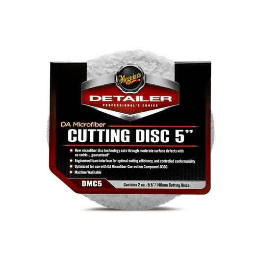 MEGUIARS DA MICROFIBER CUTTING DISC 5" LEŠTÍCÍ KOTOTUČ (2 KS)