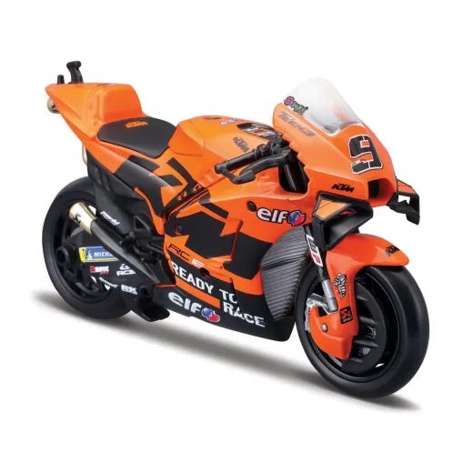 MAISTO - MOTOCYKL, TECH3 KTM FACTORY RACING 2021, (#9 DANILO PETRUCCI), 1:18