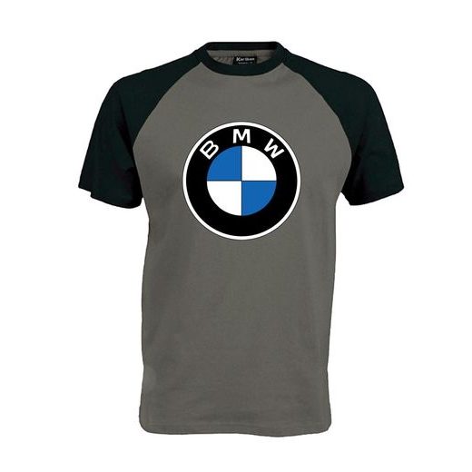 PÁNSKÉ TRIKO S MOTIVEM BMW 1 - ČERNÁ/ŠEDÁ
