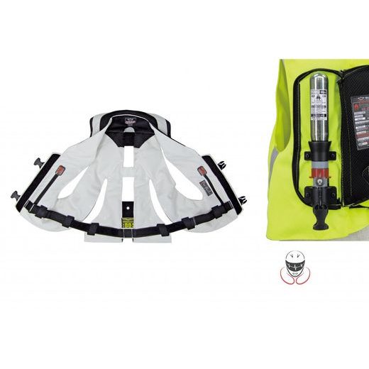 AIRBAGOVÁ VESTA HIT-AIR MLV 2 ČERNO-ŽLUTÁ