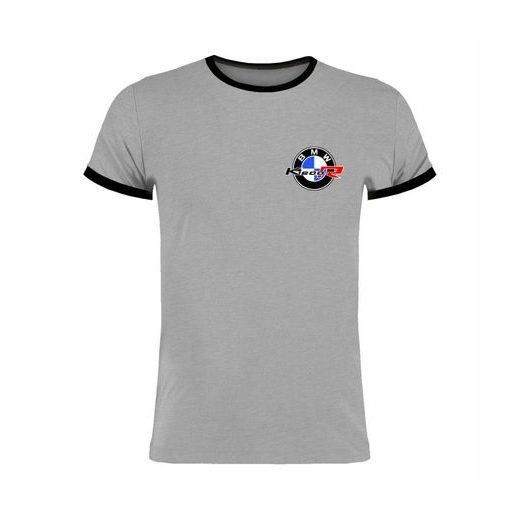 PÁNSKÉ TRIKO S MOTIVEM BMW K1200 R - ŠEDÉ