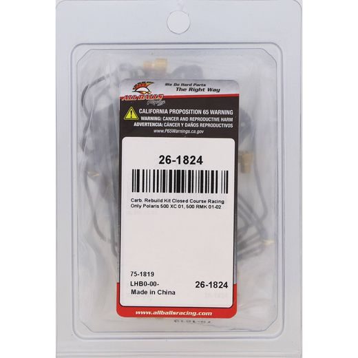 SADA NA REPASI KARBURÁTORU ALL BALLS RACING CARK26-1824