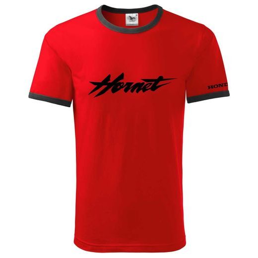 PÁNSKÉ TRIKO S MOTIVEM HONDA HORNET 3 - ČERVENÉ