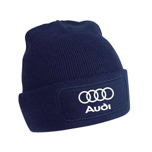 ZIMNÍ ČEPKA S MOTIVEM AUDI