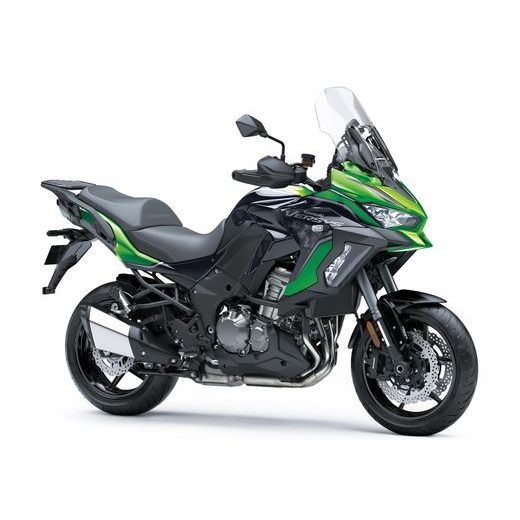 KAWASAKI VERSYS 1000 SE EMERALD BLAZED GREEN / METALLIC DIABLO BLACK / METALLIC FLAT SPARK BLACK 2022