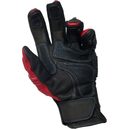 RUKAVICE NA MOTORKU NERVE KQ11 RED